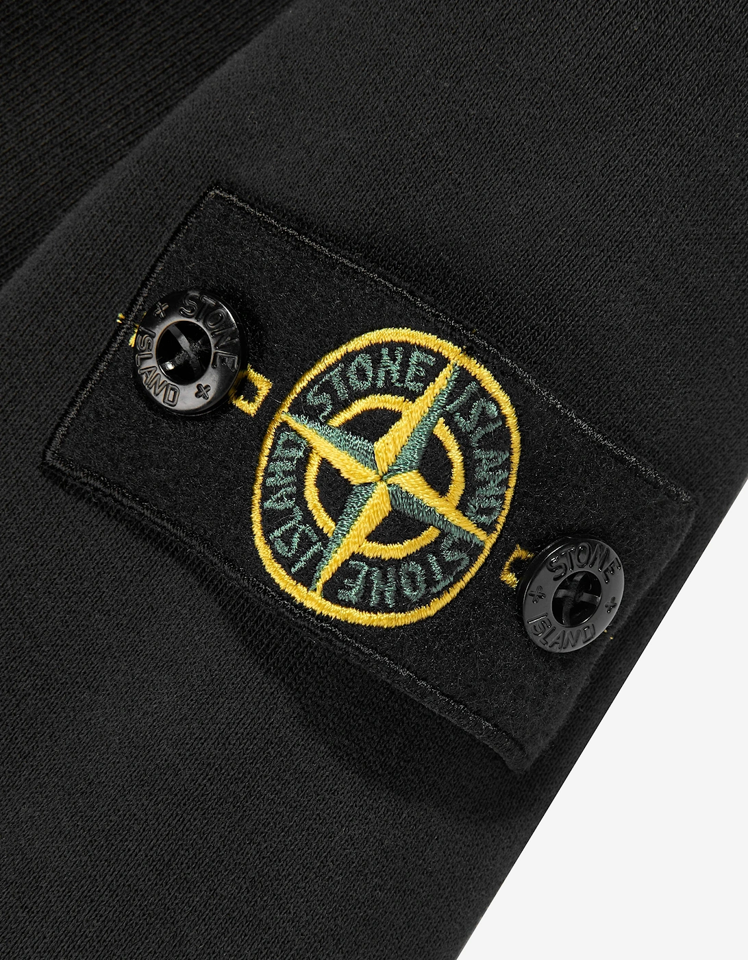 Boys Compass Logo Short Set in Black