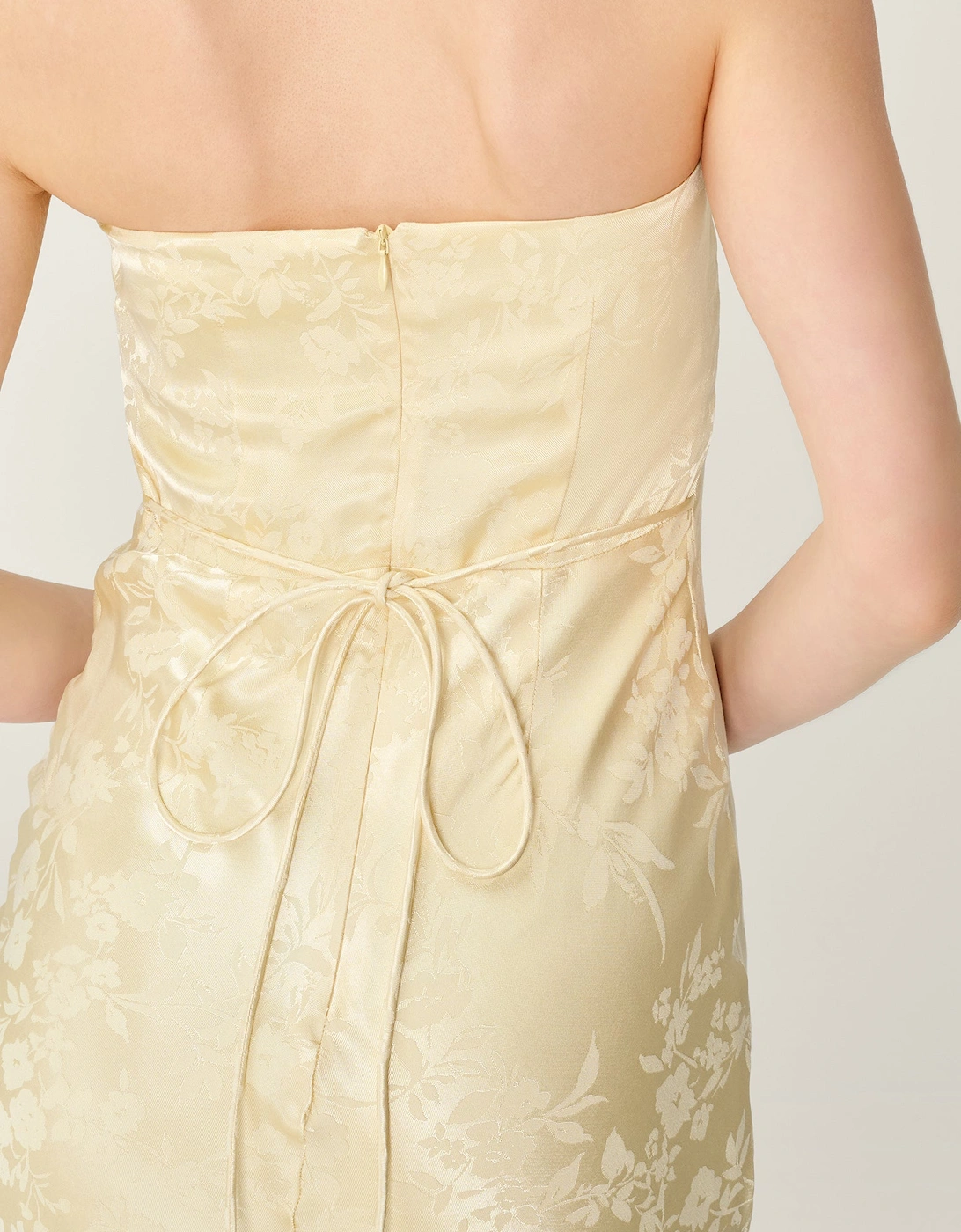 Amdra Jacquard Dress in Double Cream