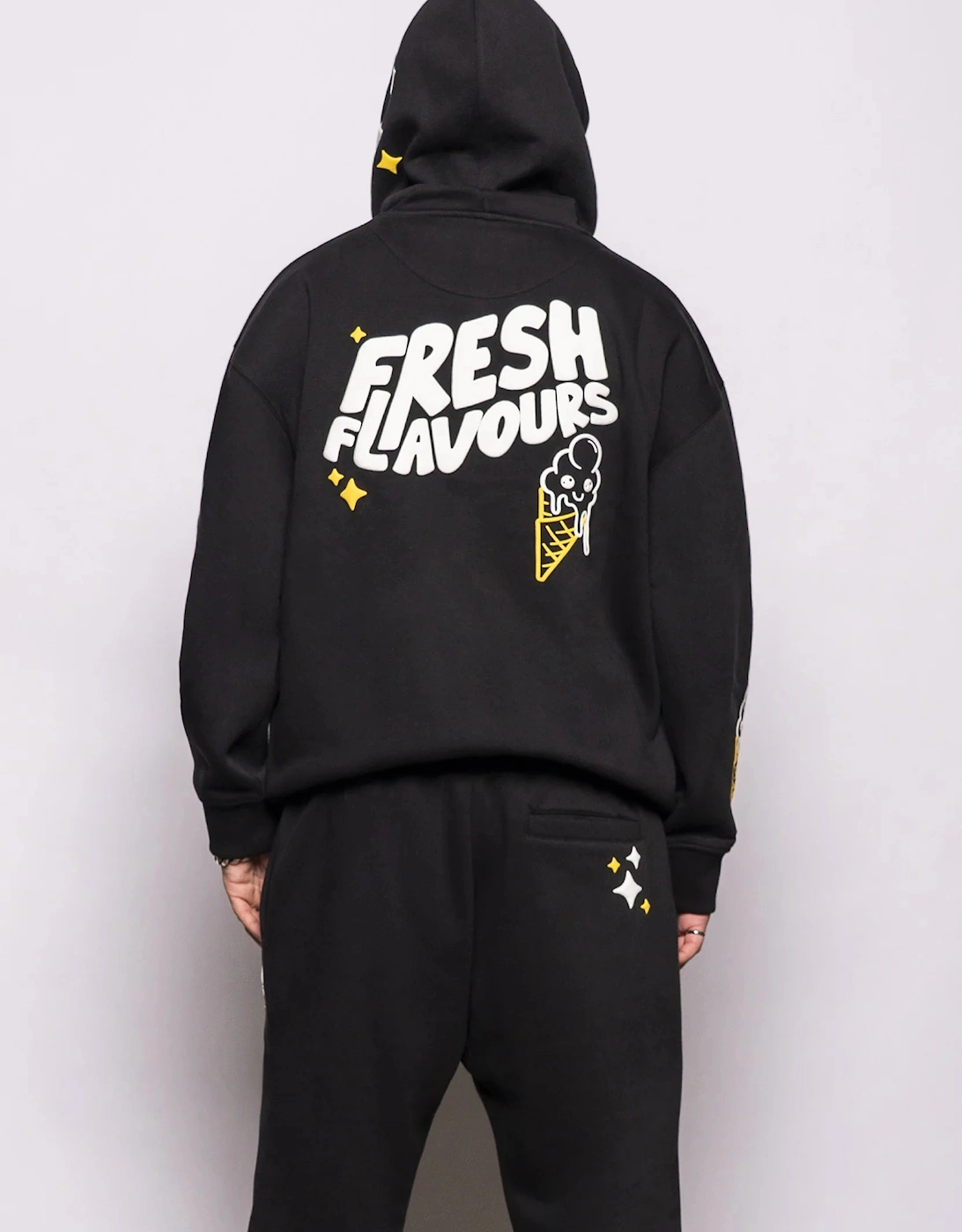 Fresh Flavours Hoodie - Black