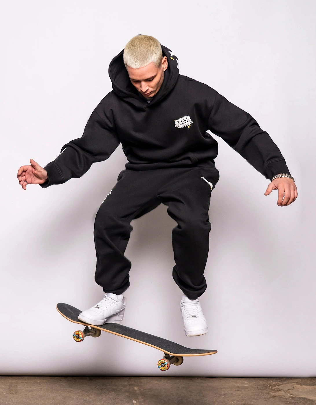 Fresh Flavours Hoodie - Black