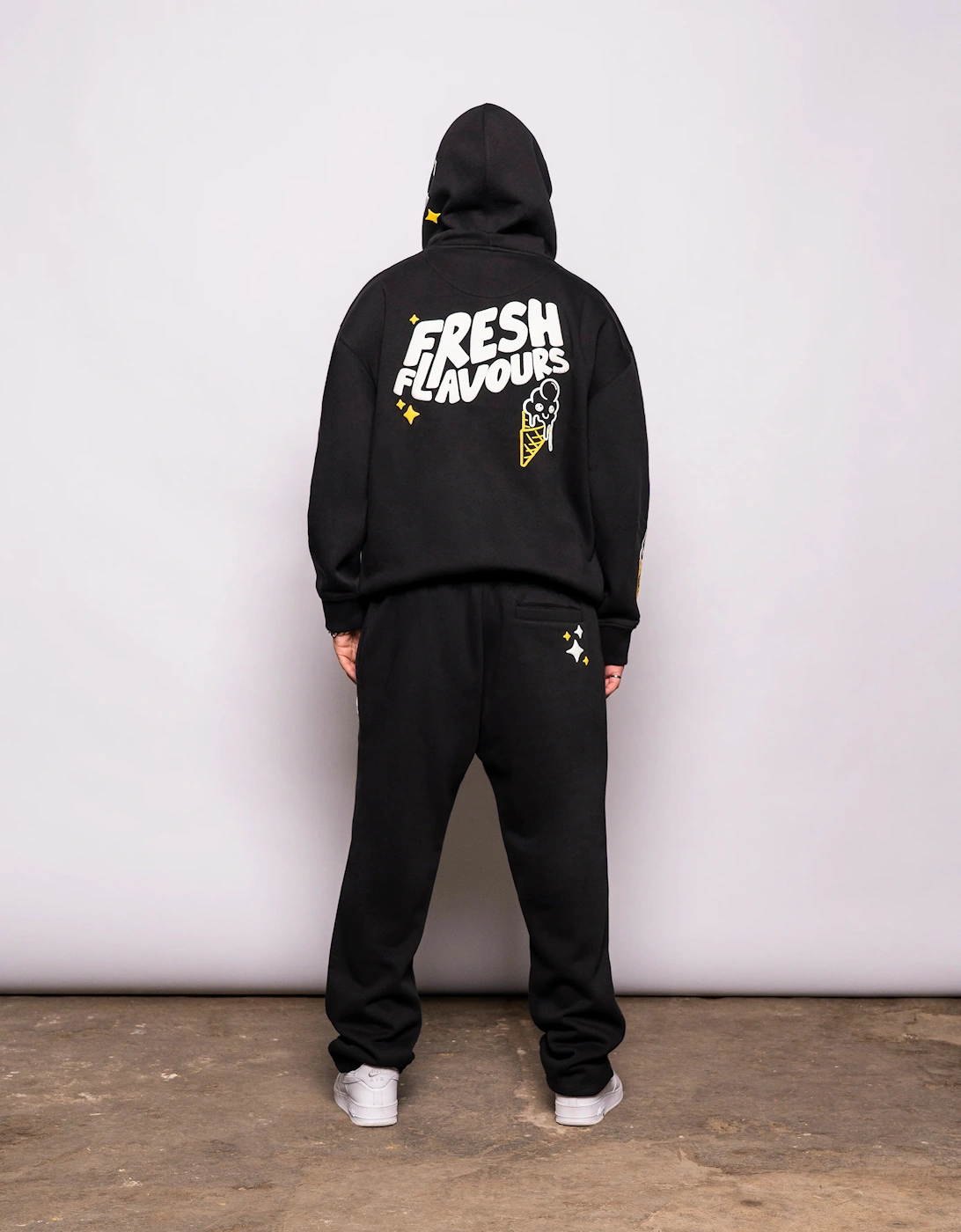 Fresh Flavours Hoodie - Black