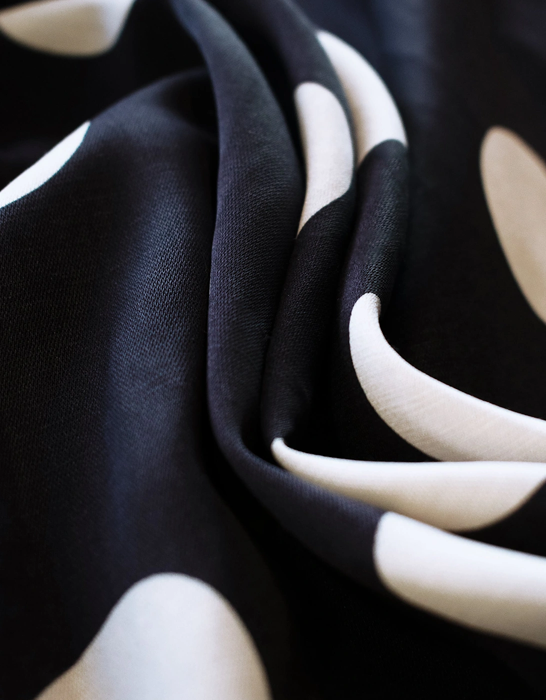Yasmin Ink Spot Puff Sleeve Dress