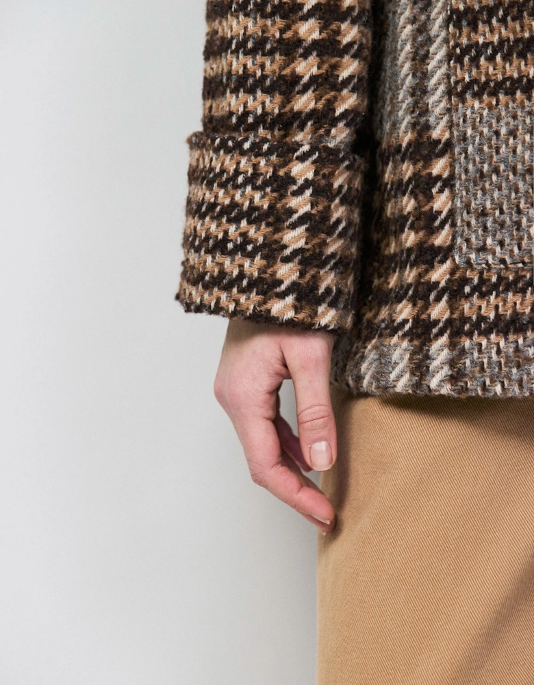 Petite Heritage Check Belted Jacket