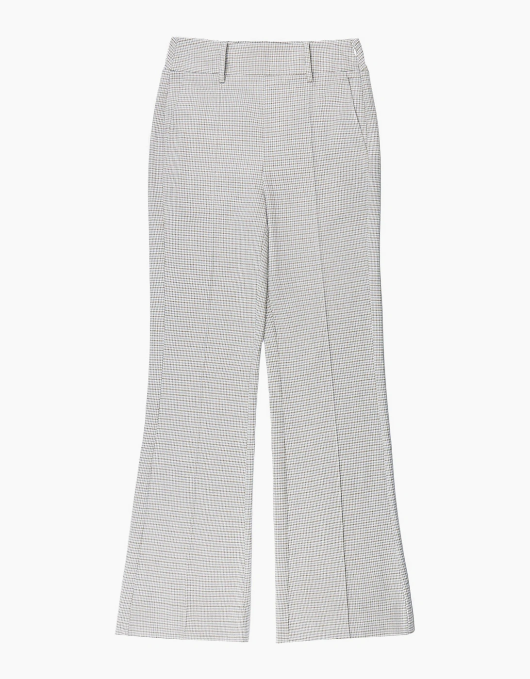 Neutral Check Flare Trousers, 10 of 9
