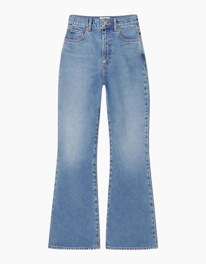 Petite Blue Denim Bootcut Jeans