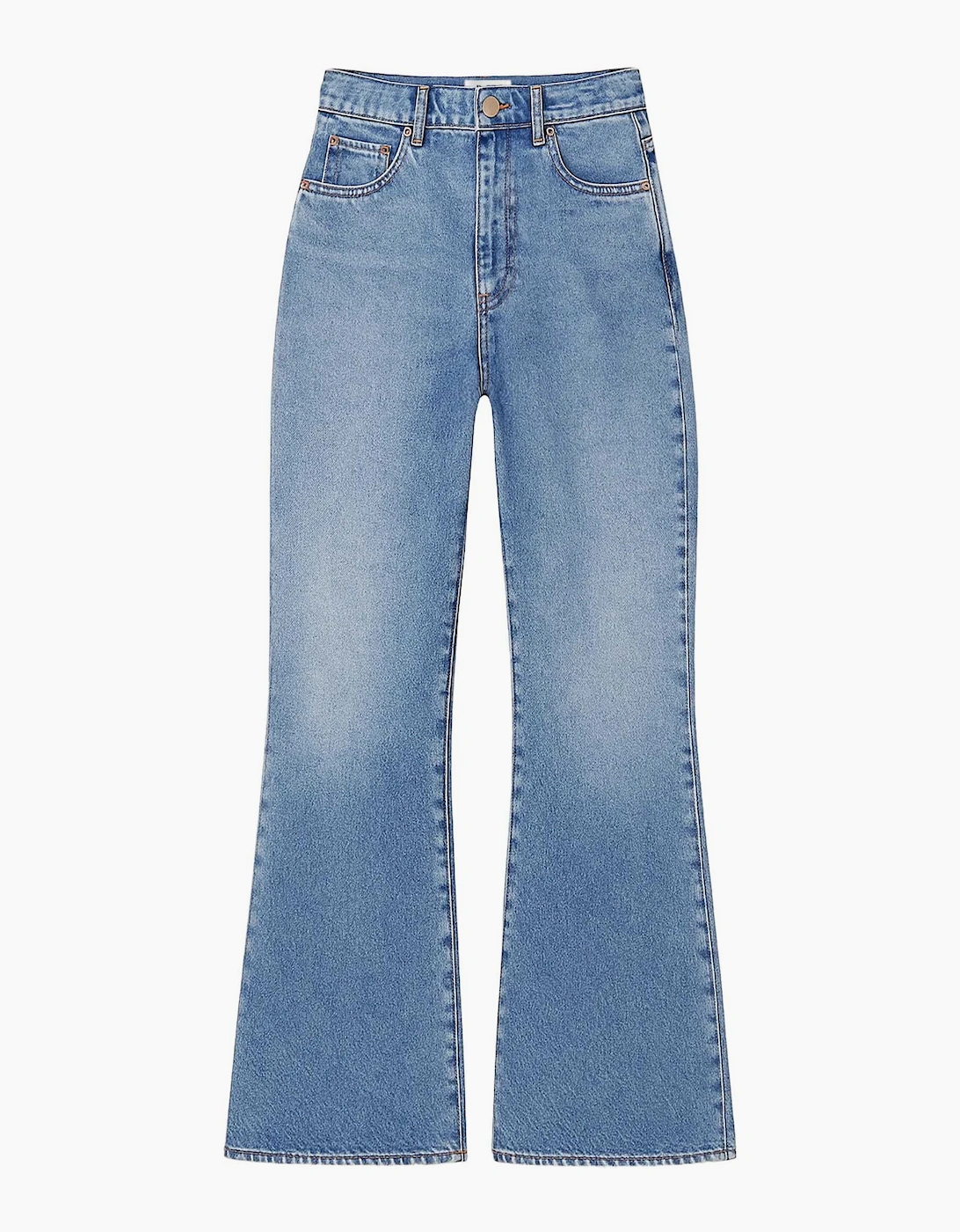 Petite Blue Denim Bootcut Jeans, 7 of 6