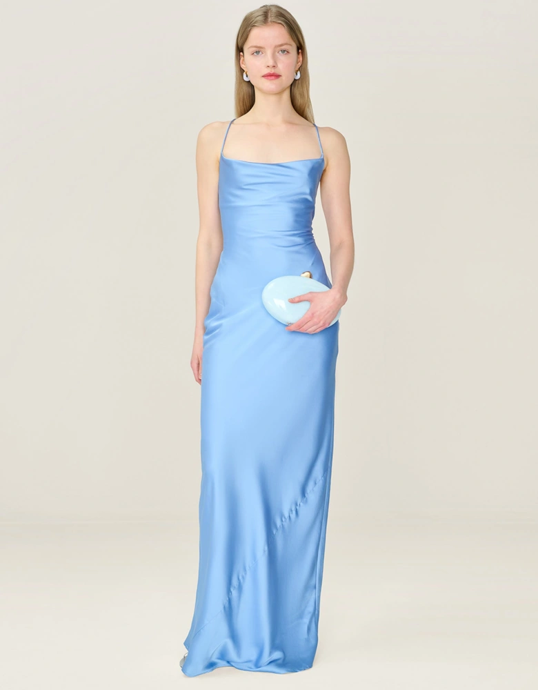 Ginny Dress in Vista Blue