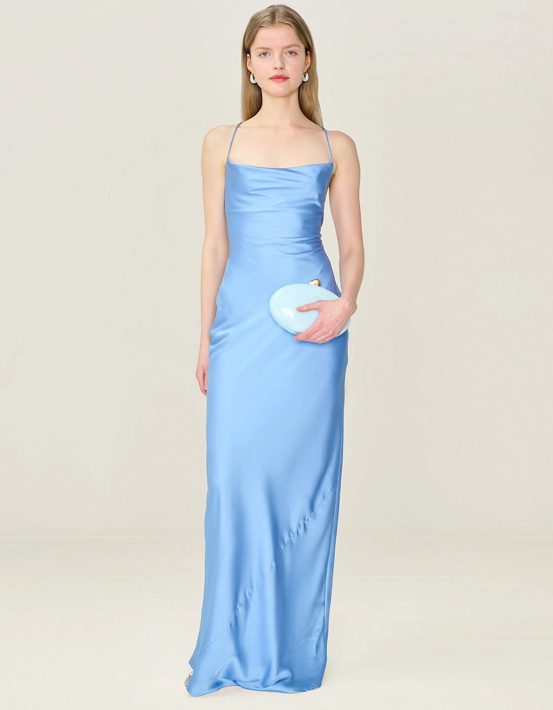 Ginny Dress in Vista Blue