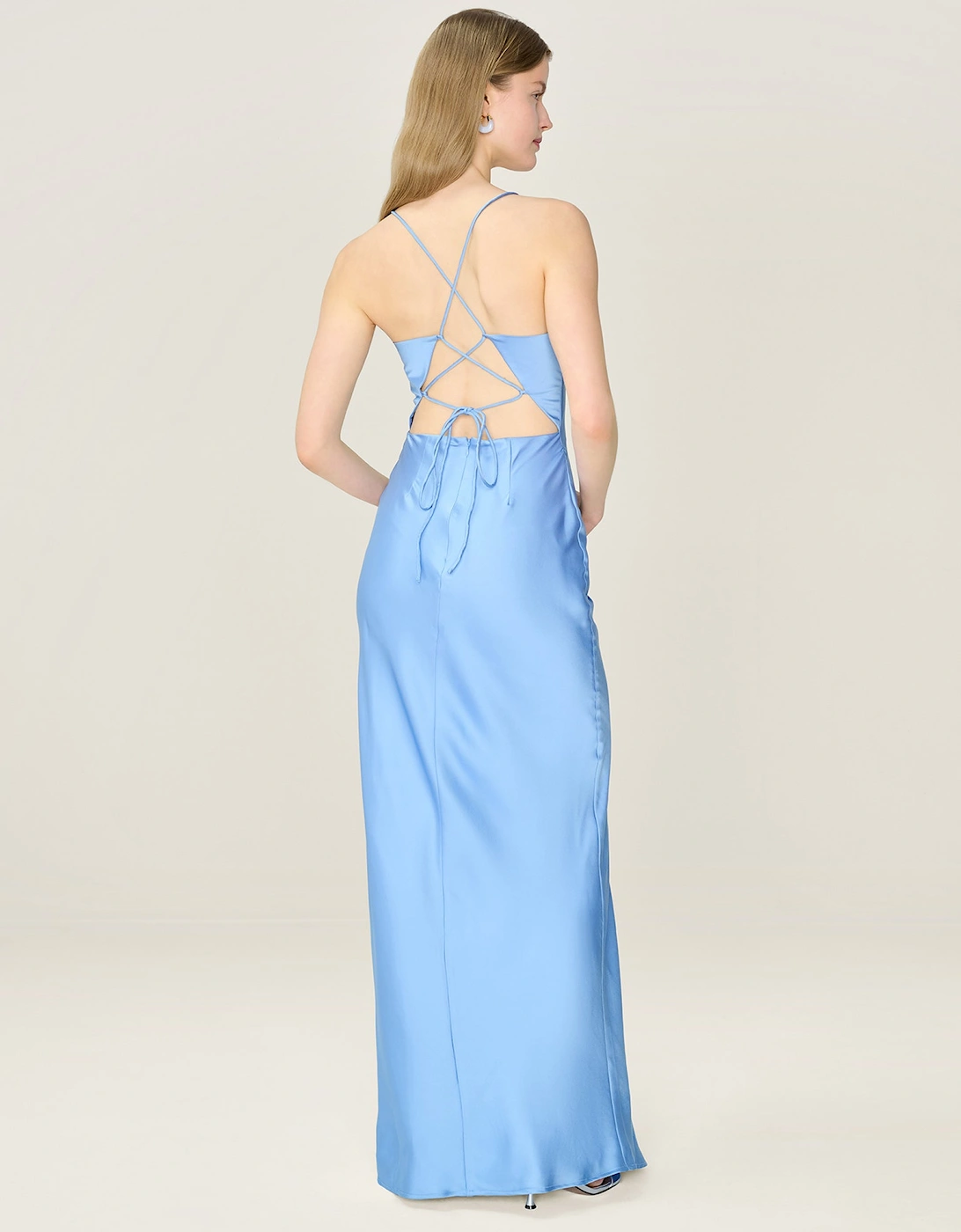 Ginny Dress in Vista Blue