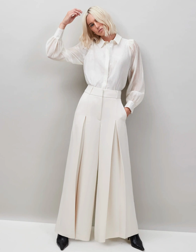 Wide-Leg Trousers