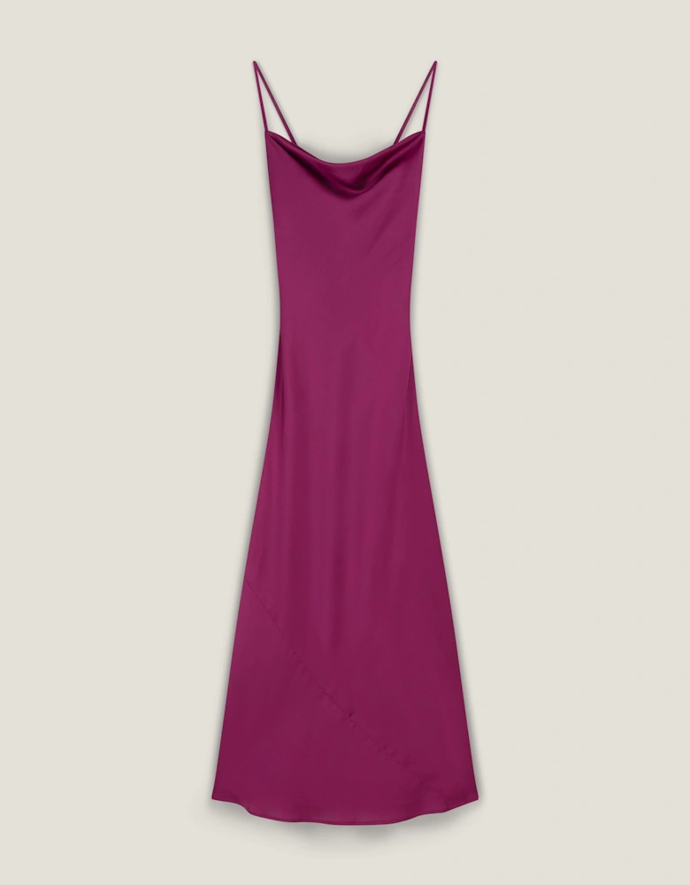 Riviera Dress in Magenta