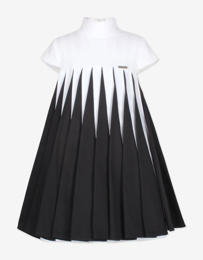 Girls Ray Of Sunshine Dress in Black