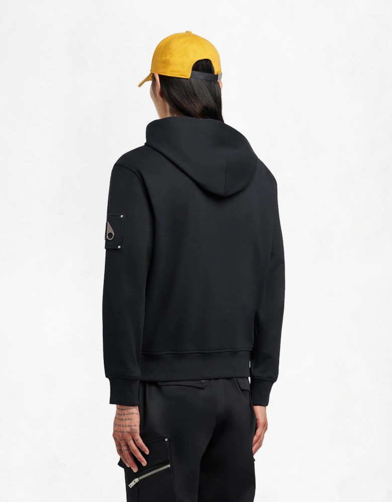 Hartsfield Mens Zip Up Hoodie - Black 292