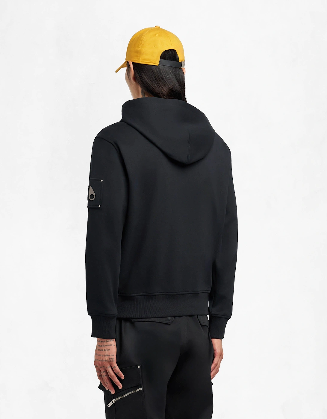 Hartsfield Mens Zip Up Hoodie - Black 292