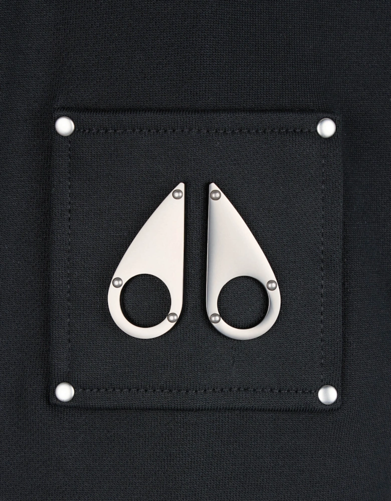 Hartsfield Mens Zip Up Hoodie - Black 292