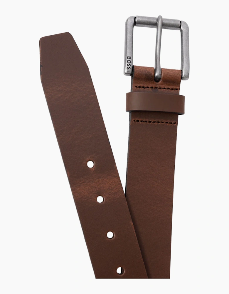 Boss Black JORRIS BELT DARK BROWN