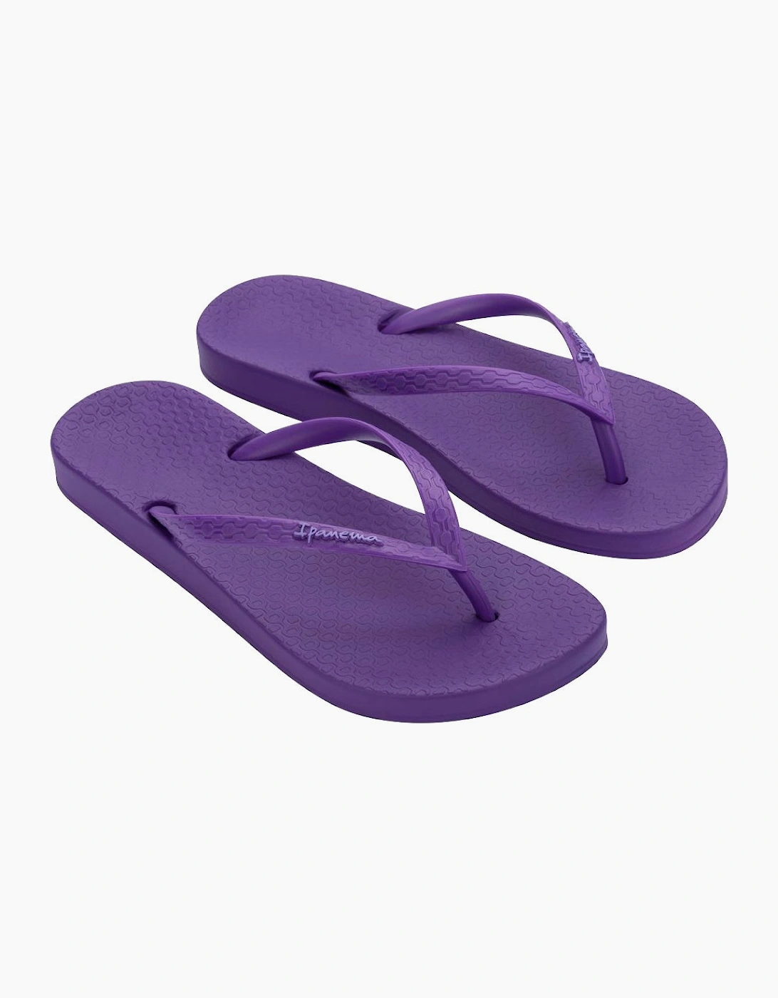 Ipanema Women's Purple Anatomica Colors Vegan Flip Flops - Size: 6