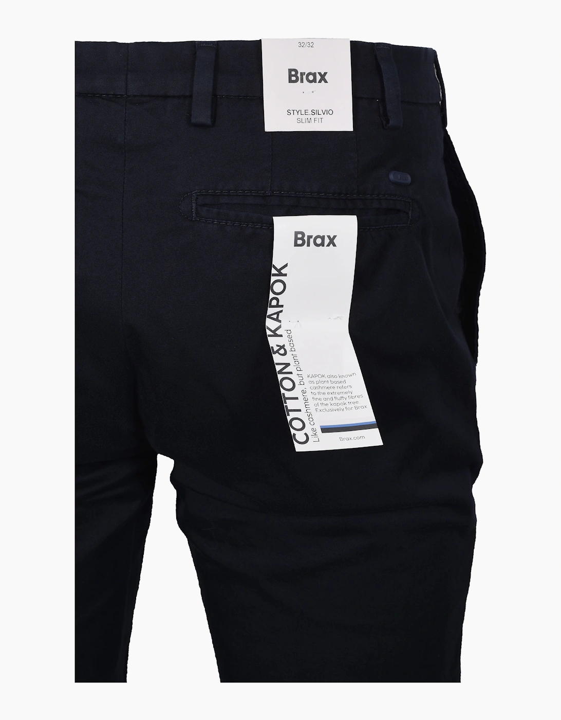SILVIO COTTON CHINO NAVY, 4 of 3