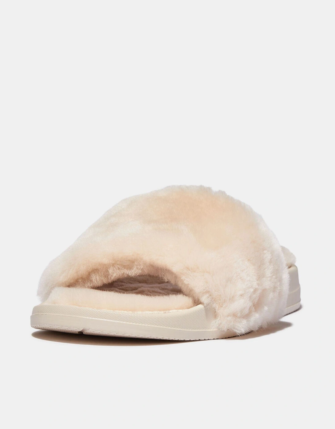 iQushion Shearling Sliders - iQushion Shearling Slides