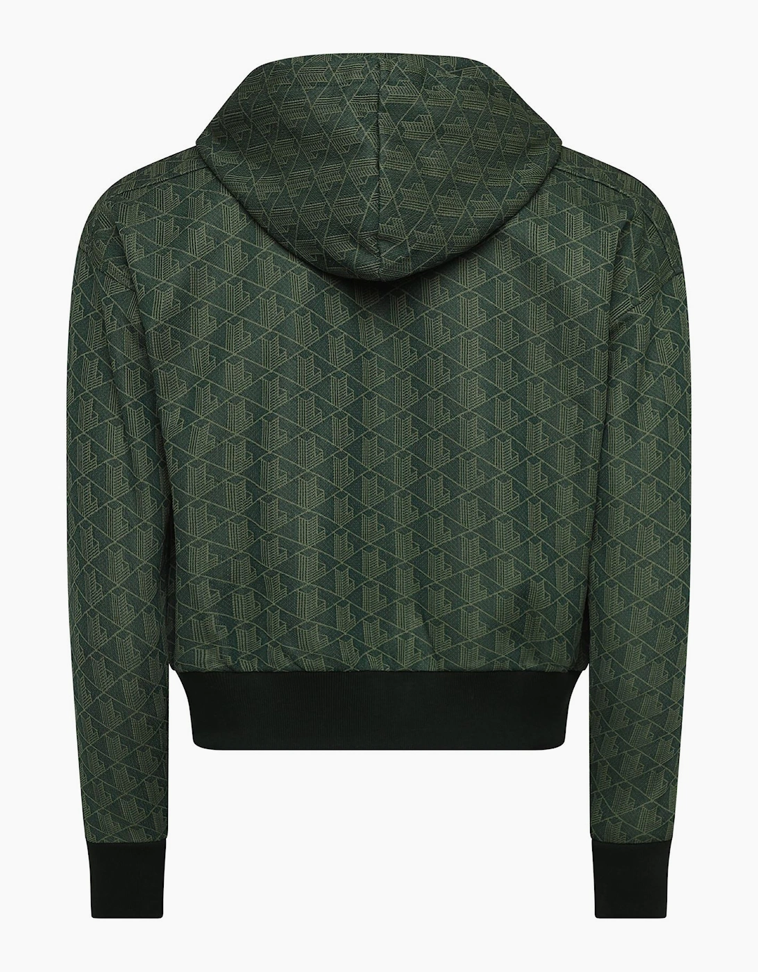 Jacquard Monogram Hoodie - Jacquard Monogram Zip Hoodie