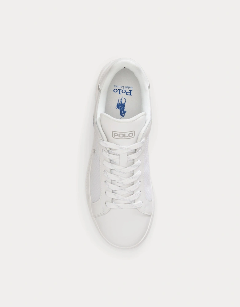 HRT CT UTILY Mens Court Trainers White/Light Grey