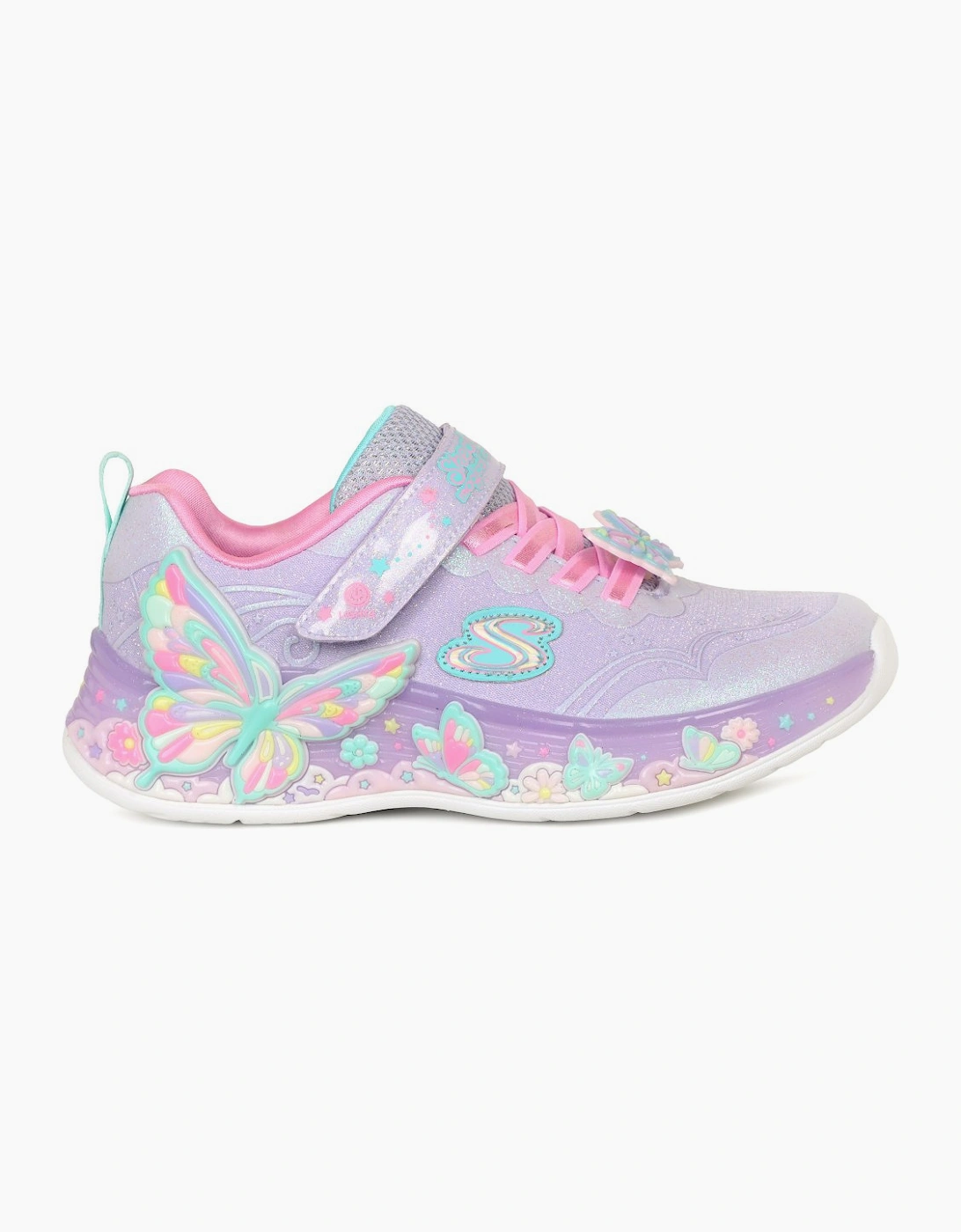 Butterfly Bliss Lights Girls Trainers