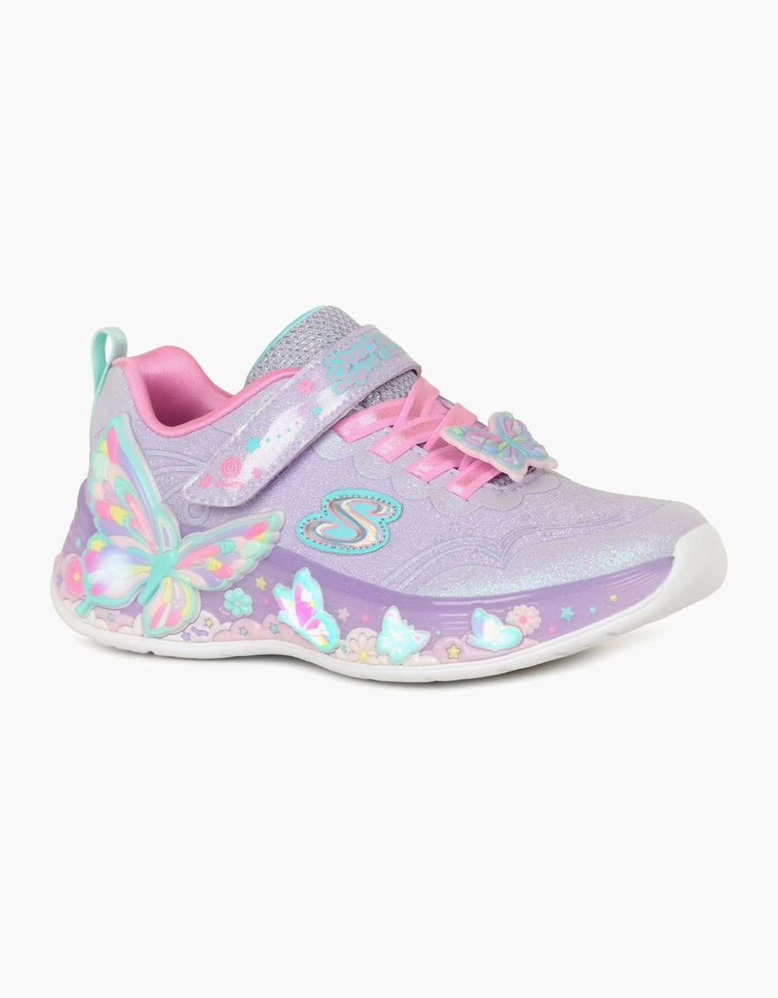 Butterfly Bliss Lights Girls Trainers