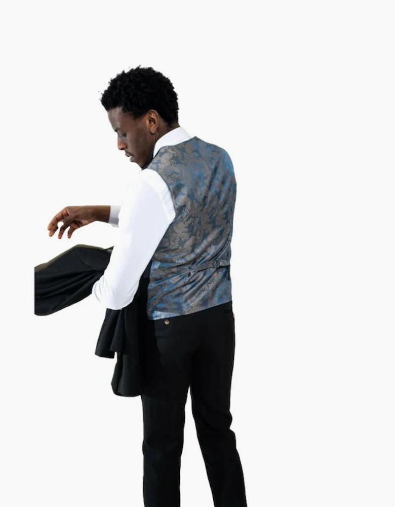 Charles Waistcoat - Black