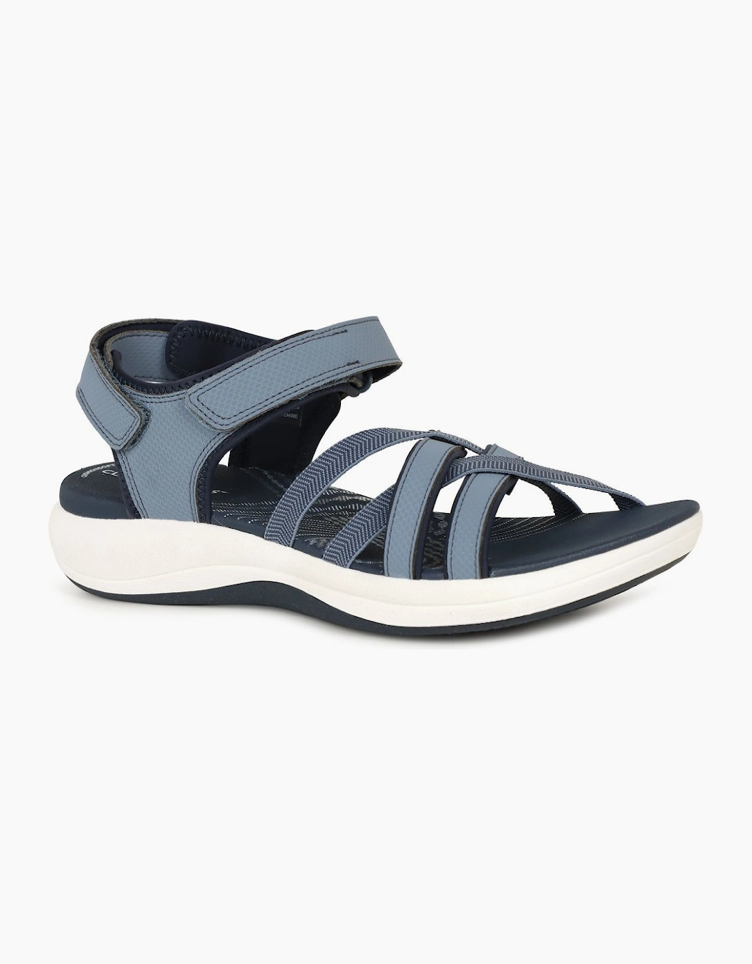 Clarks (Navy, Uk 6) Ladies Sandals - Mira Shore - Image 2