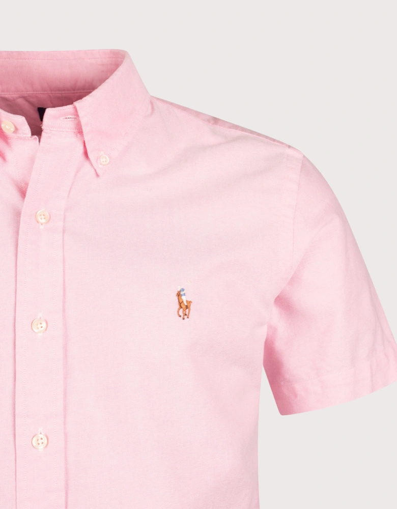 Custom Fit Short Sleeve Lightweight Oxford Shirt