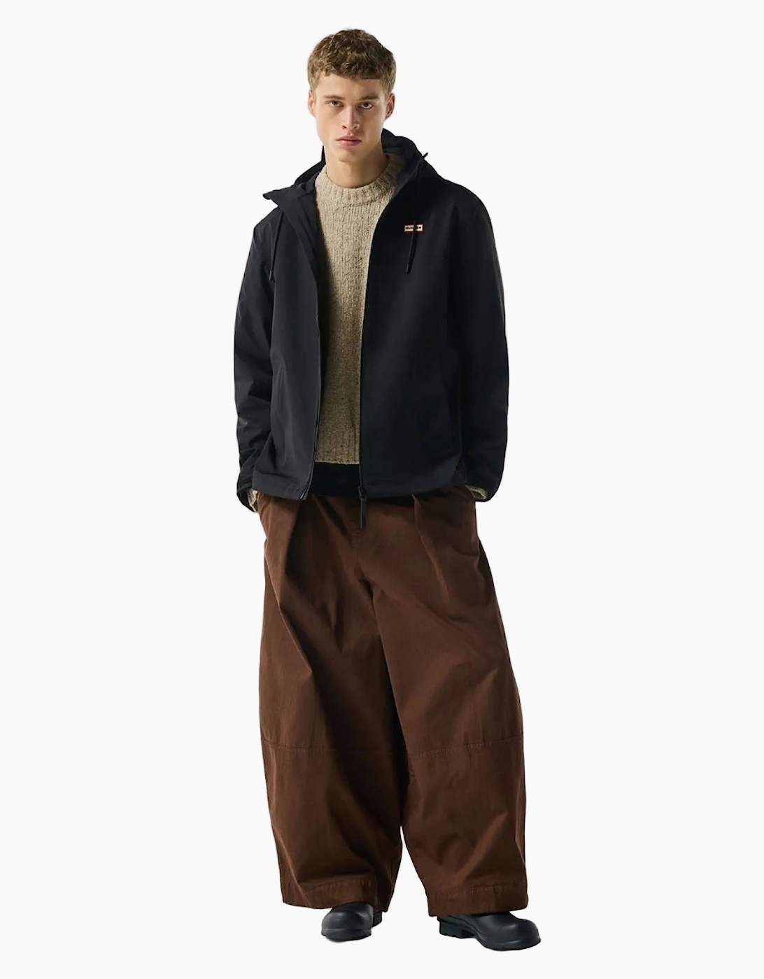 Original Mens Waterproof Men's Black Rain Jacket