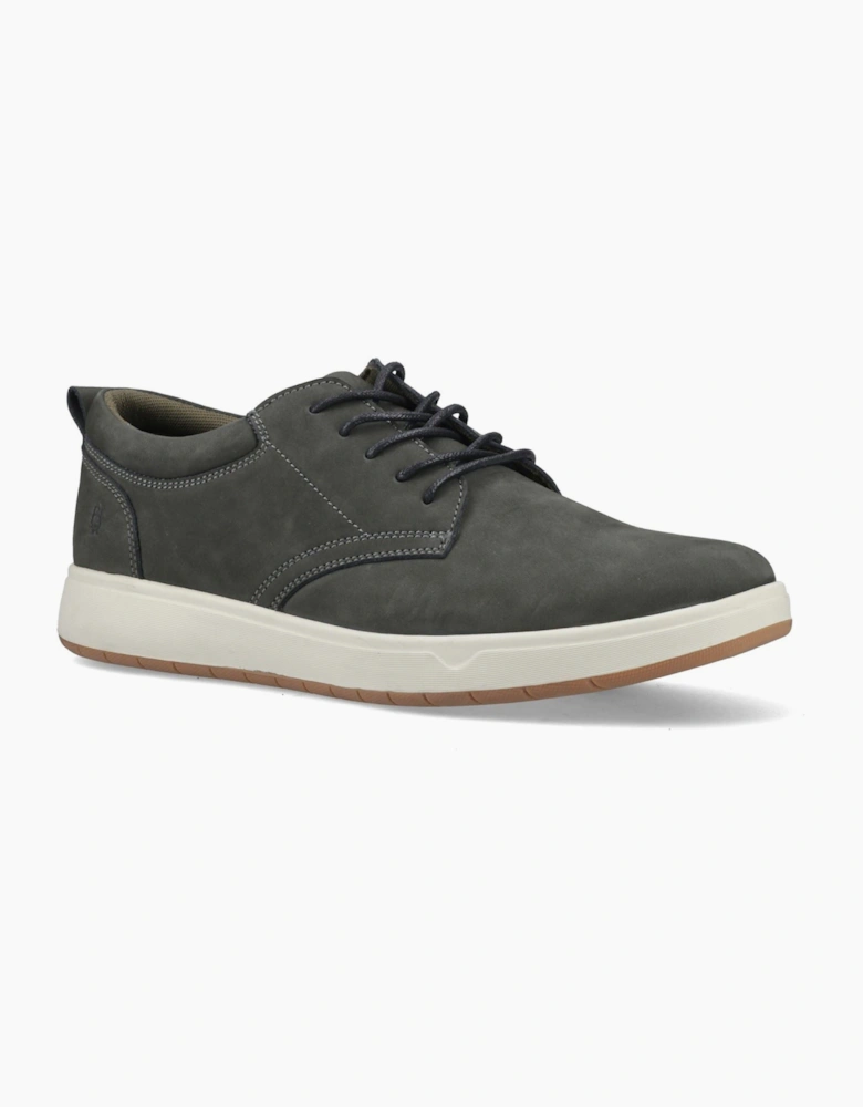 Bowen Leather Men's Dark Khaki Lace-Up Shoes