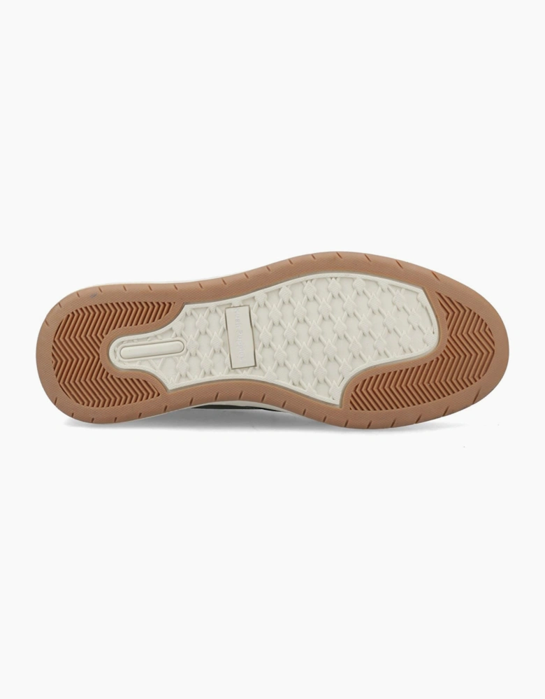 Bowen Leather Men's Dark Khaki Lace-Up Shoes