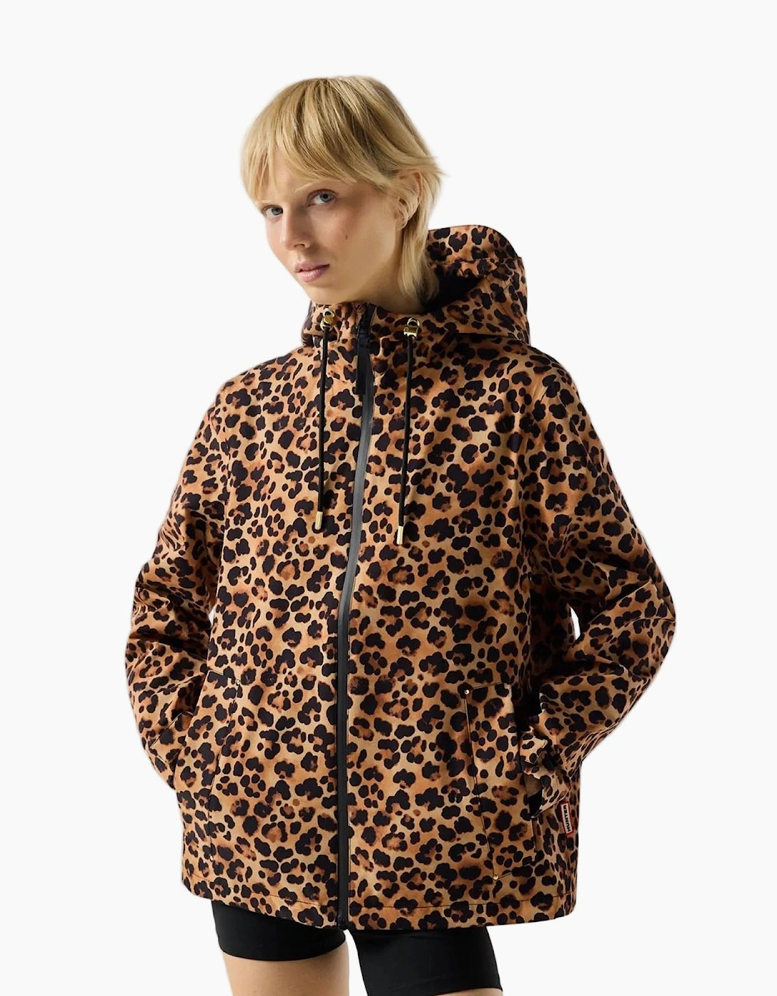 Hunter Women's Multi Original Waterproof Printed Coloured Rain Jacket  14 L
