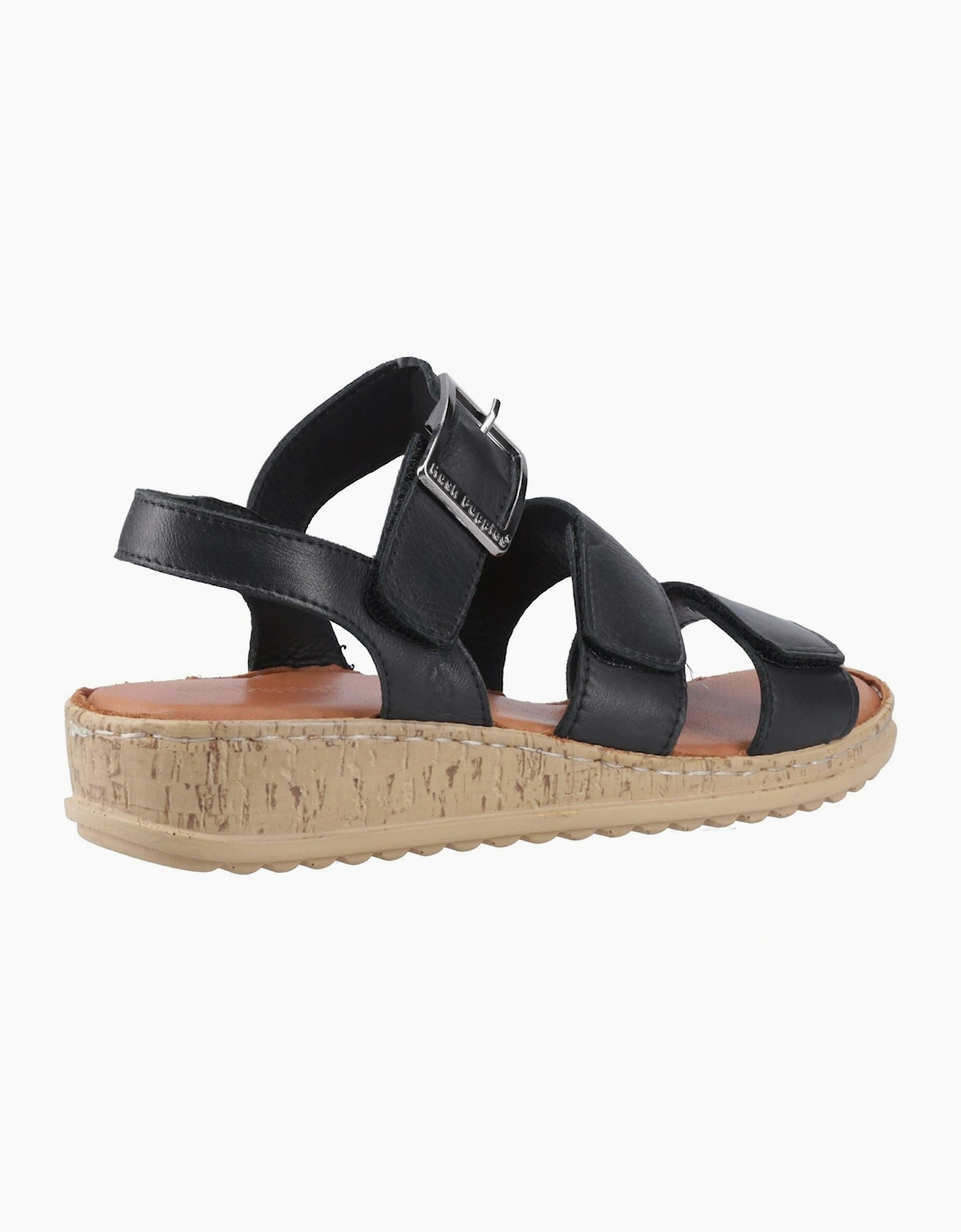 Eliana Sandal Leather Women's Black Sandals