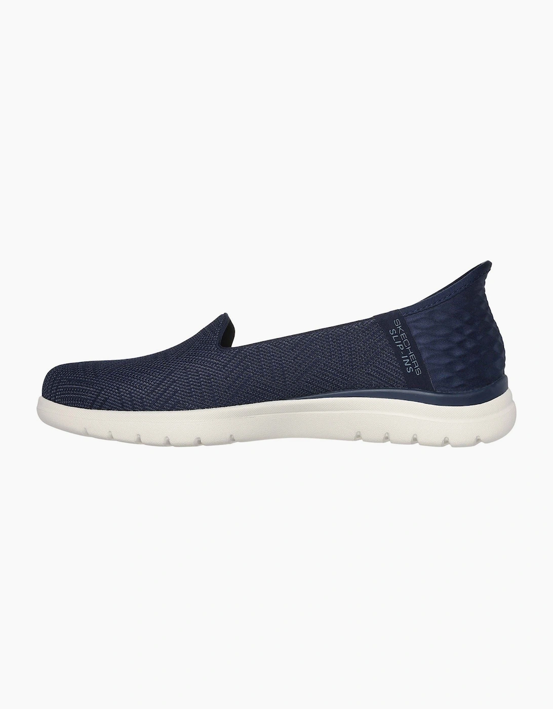On-the-GO Flex - Clover Polyester Women's Navy Trainers