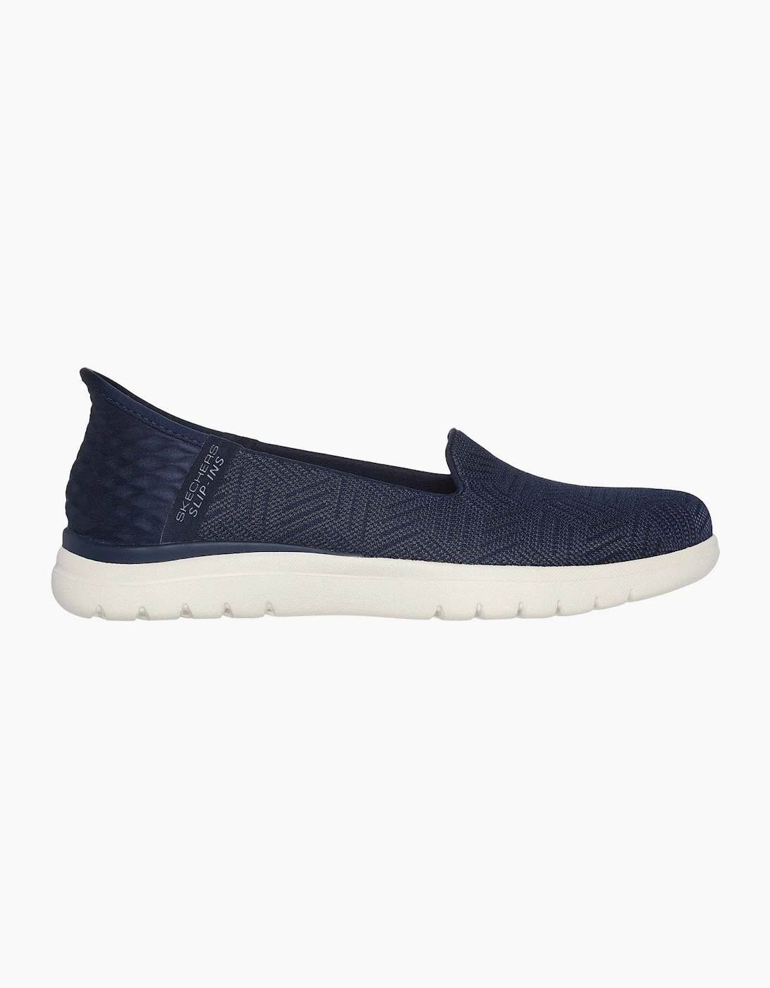 On-the-GO Flex - Clover Polyester Women's Navy Trainers