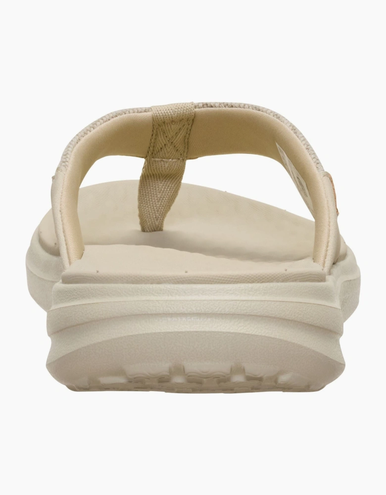 HEYDUDE Finn Flip Polyester Men's Tan Sandals