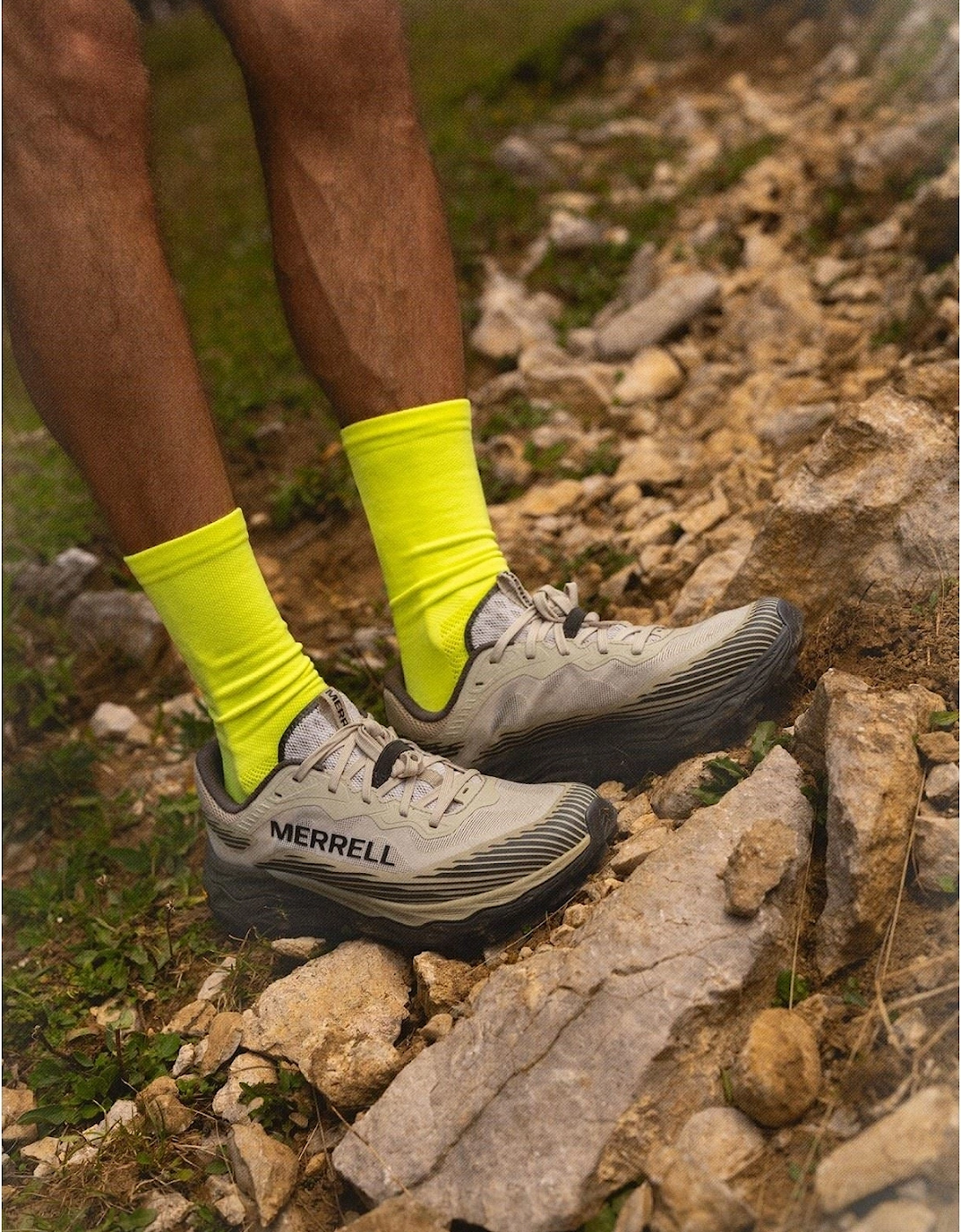 Agility Peak 6 Runner Polyurethane Men's Burlap Trail Running Shoes