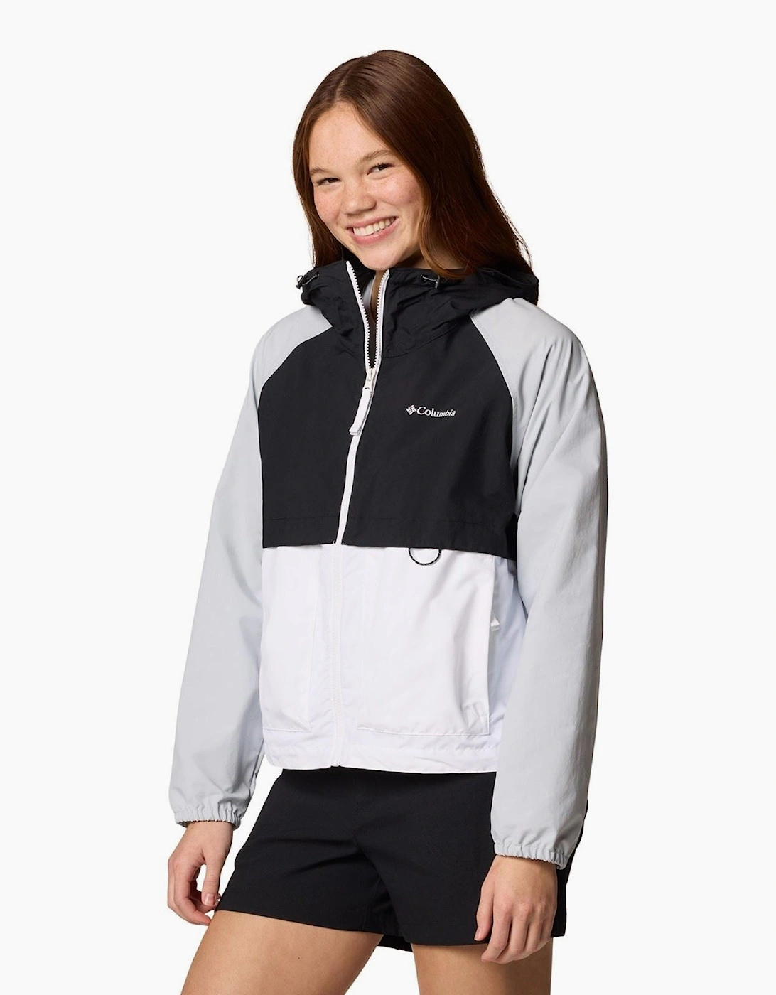 Spire Valley Women's White Windbreaker Jackets