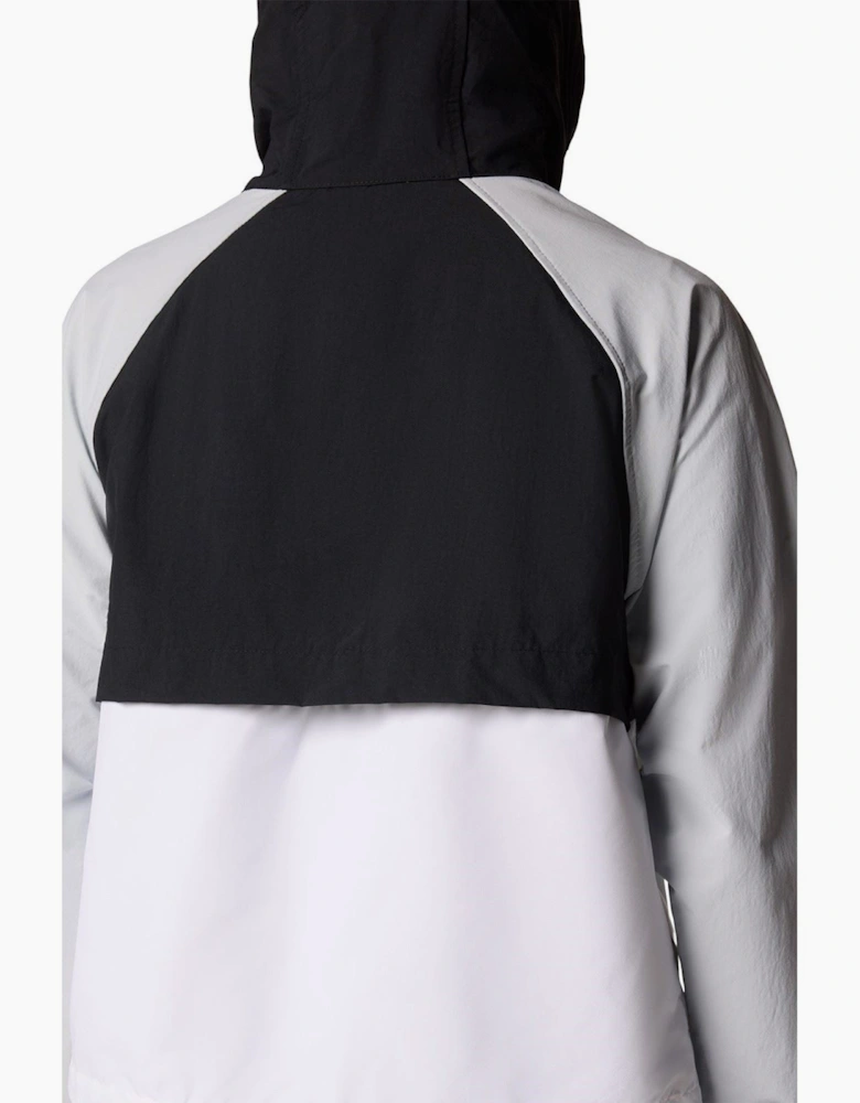 Spire Valley Women's White Windbreaker Jackets