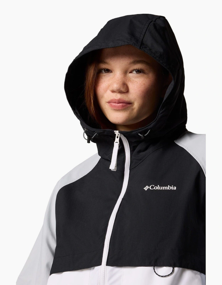 Spire Valley Women's White Windbreaker Jackets