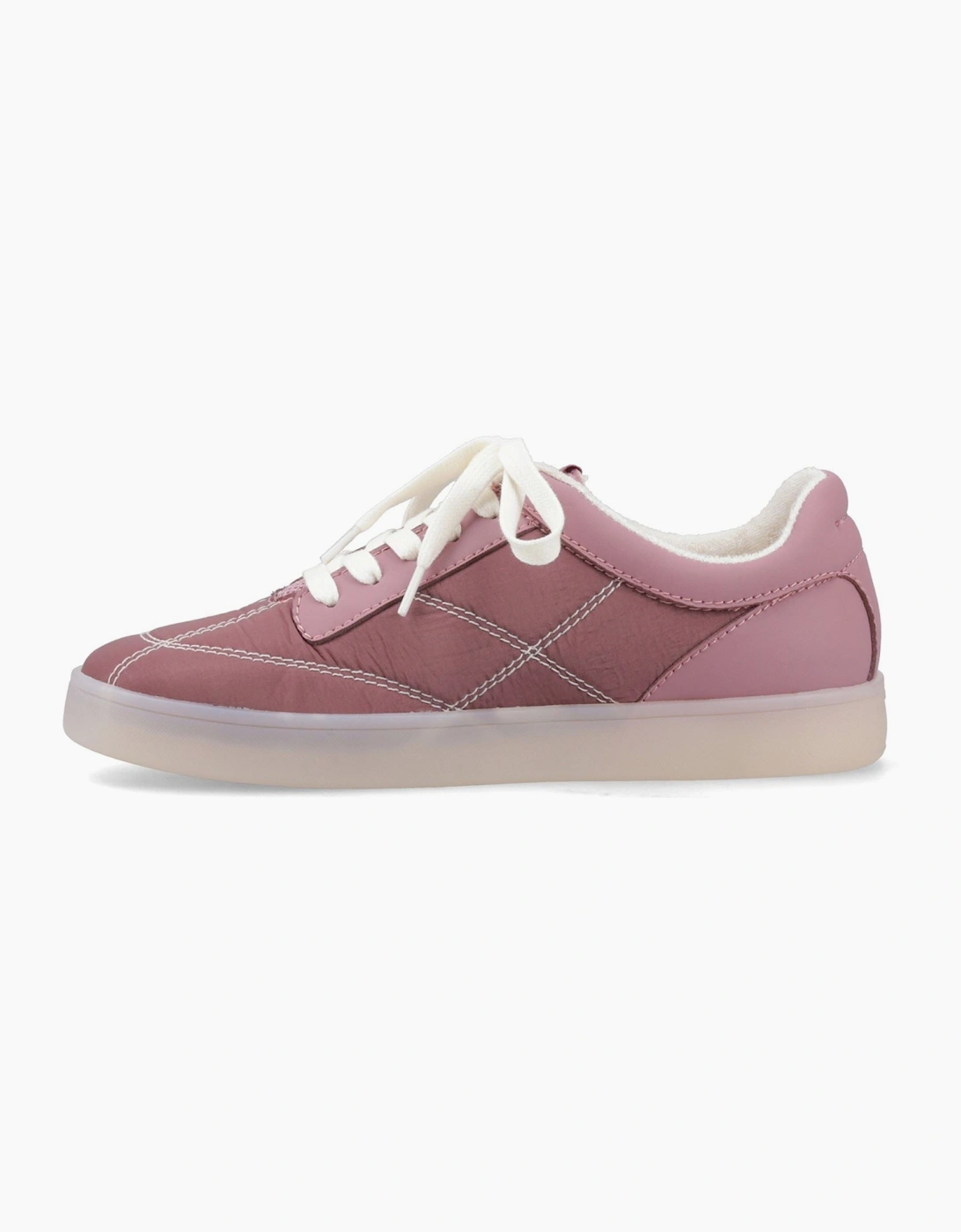 Kitty Nylon PU Nylon Women's Mauve Trainers