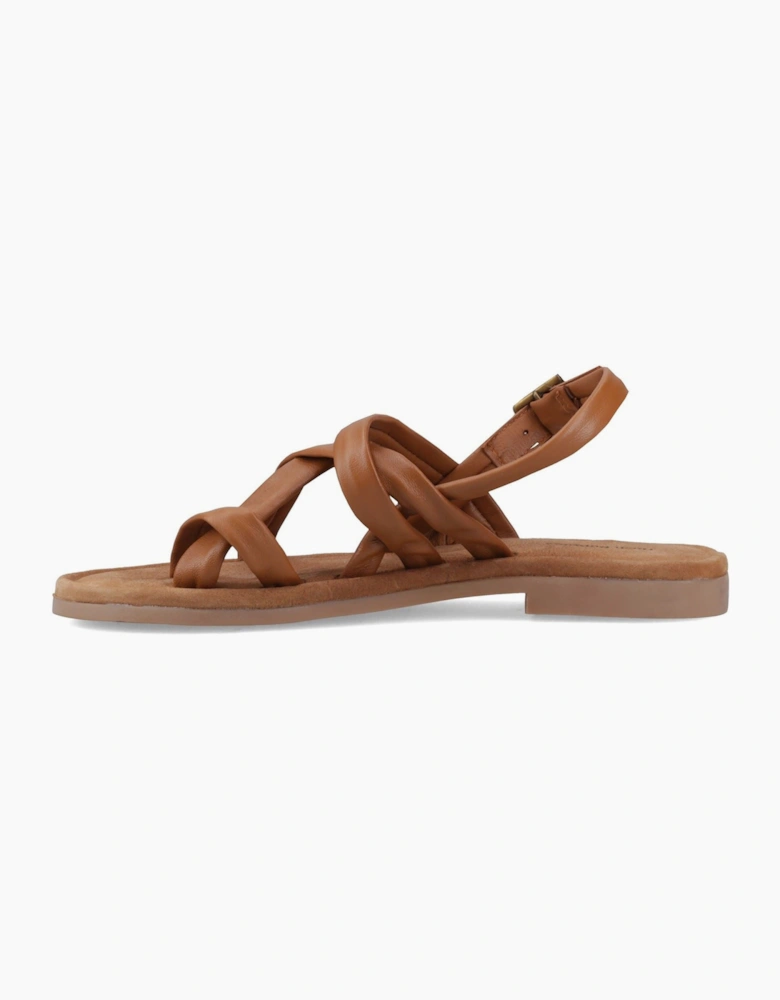 Hope Leather Women's Tan Sandals
