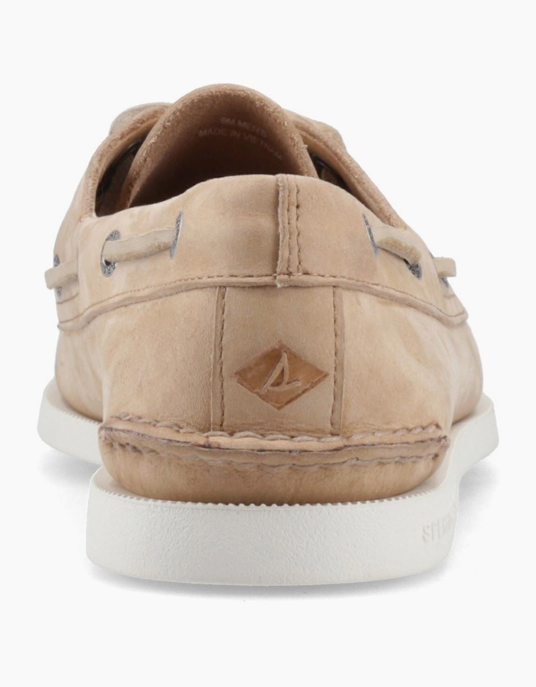 Sperry Authentic 2 Eye Boat Leather Men's Linen Multi Boat Shoes