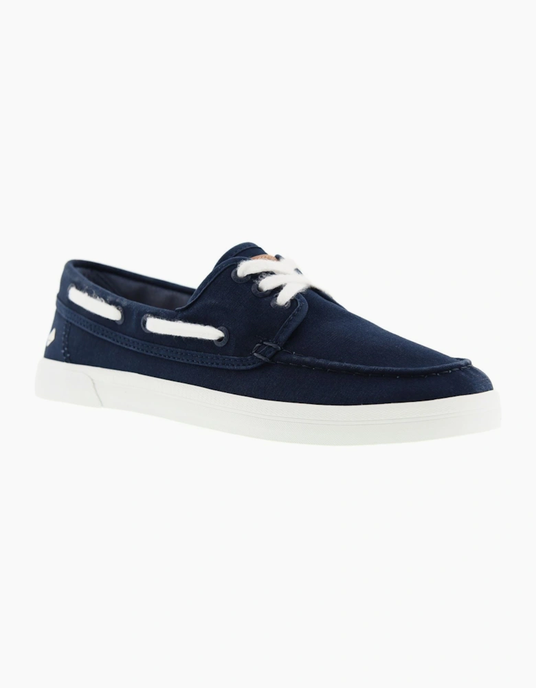 Sperry Venice Boat Textile Women's Navy Boat Shoes