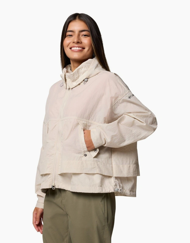 Paracutie II Women's Brown Windbreaker Jackets