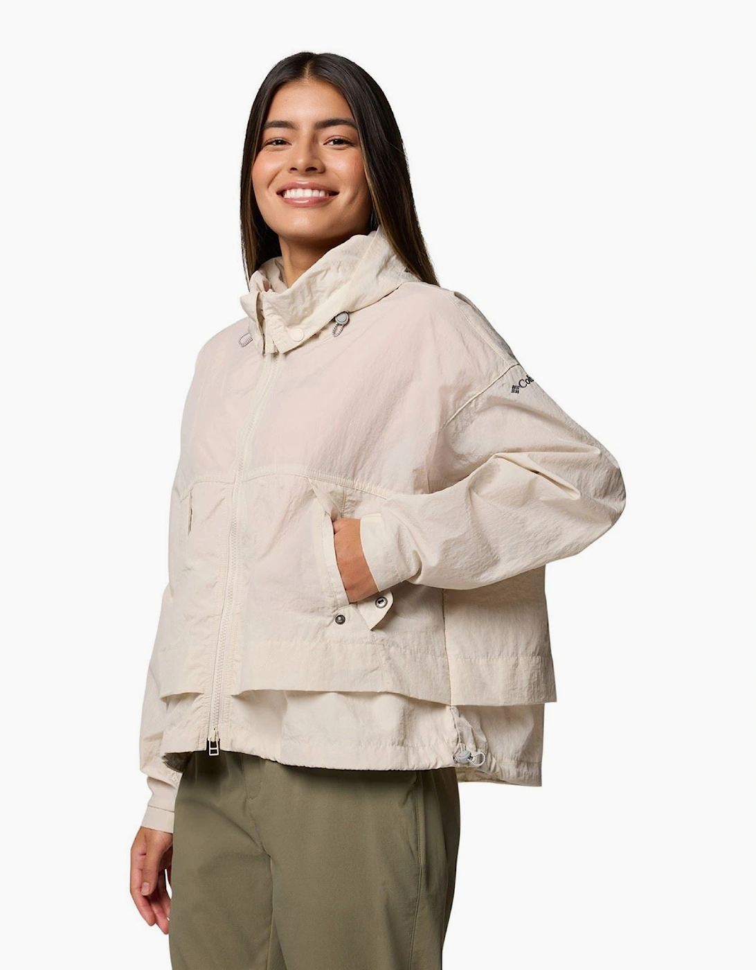Paracutie II Women's Brown Windbreaker Jackets