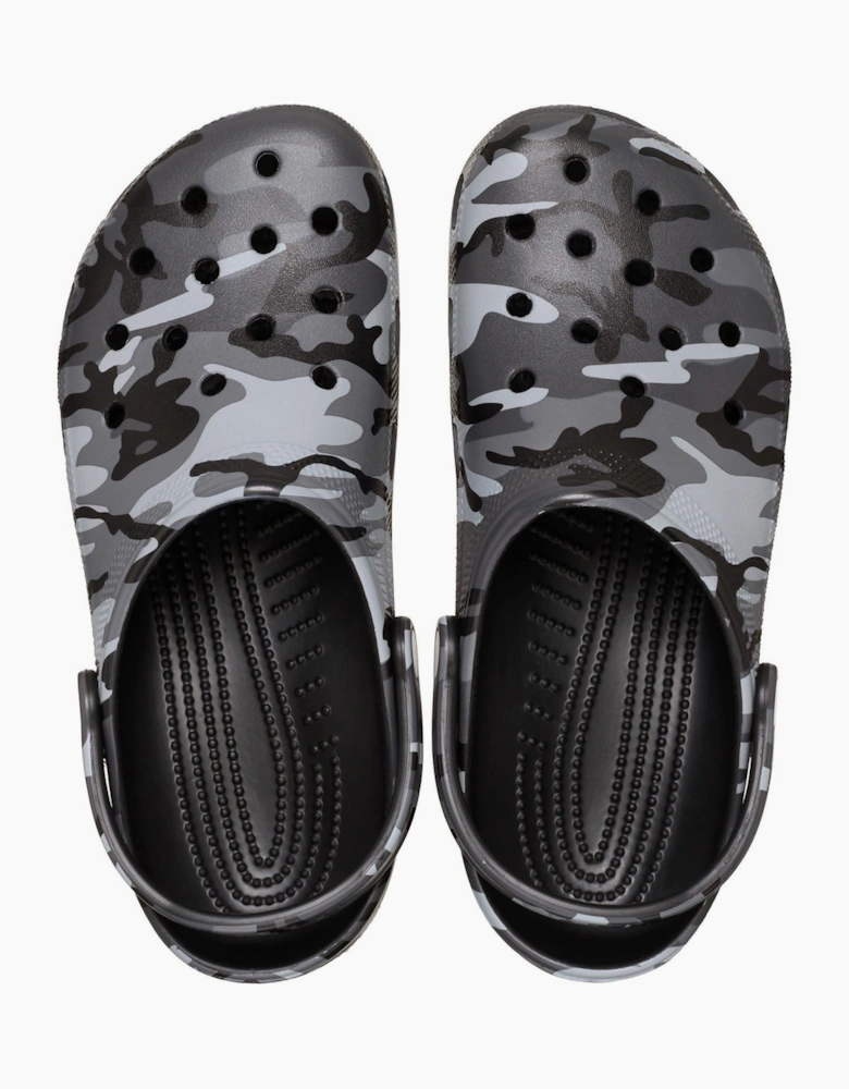 Classic Camouflage Clog Thermoplastic Men's Black/Slate Grey Clogs
