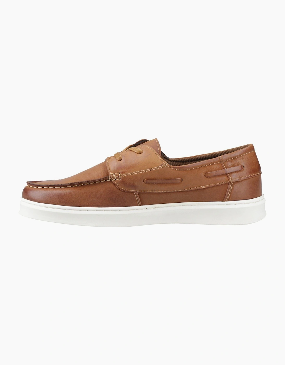 Madden Boat Shoe Leather Men's Tan Boat Shoes